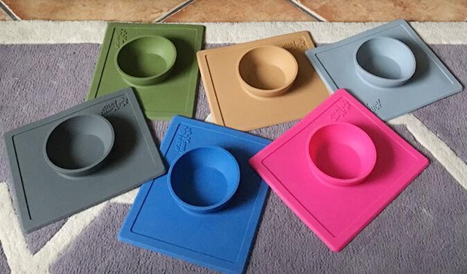 Microwave Safe Silicone Pet Plate