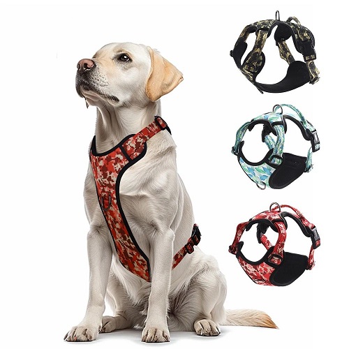 AFPH039 Adjustable Dog Vest Harness Soft Padded Breathable Easy Control Dog Harness for Large Medium Dog