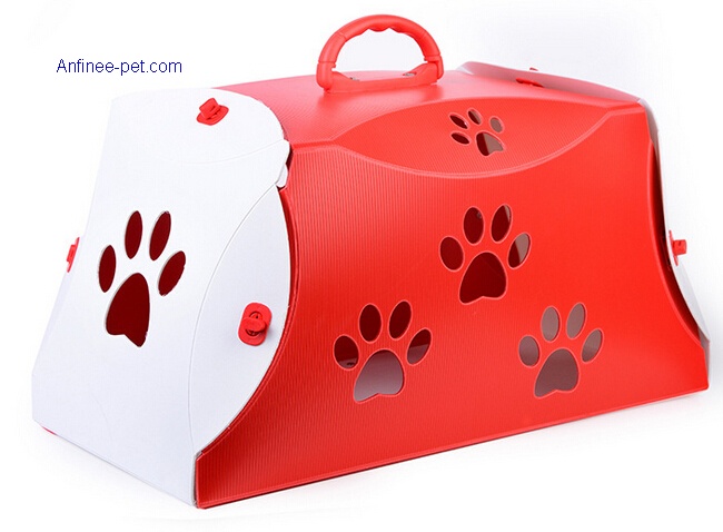 AFA270APH Amber Well Ventilated Portable Folding Pet House Kennel